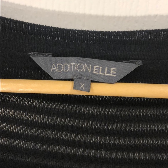 Addition Elle, size X, black sweater - Picture 2 of 9